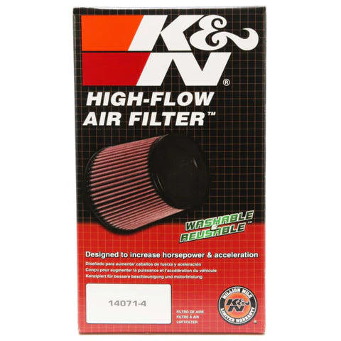A24-1976-RE-0920 K&N UNIVERSAL CLAMP-ON AIR FILTER 3.5"