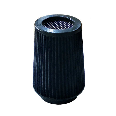 A24-1898-Boost High Flow Universal 3”/3.5”/4” Air Filter 9” Height 1417BK