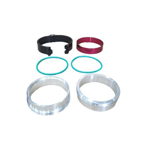 A24-2895-100.5253BK-CNC ALUMINIUM Intercooler CLAMP +FLANGE KITS 3"