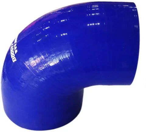 A24-2517-High Quality 5 layer - 90 Degree Elbow Silicone Hose Reducer - 3" By 4" - Universal