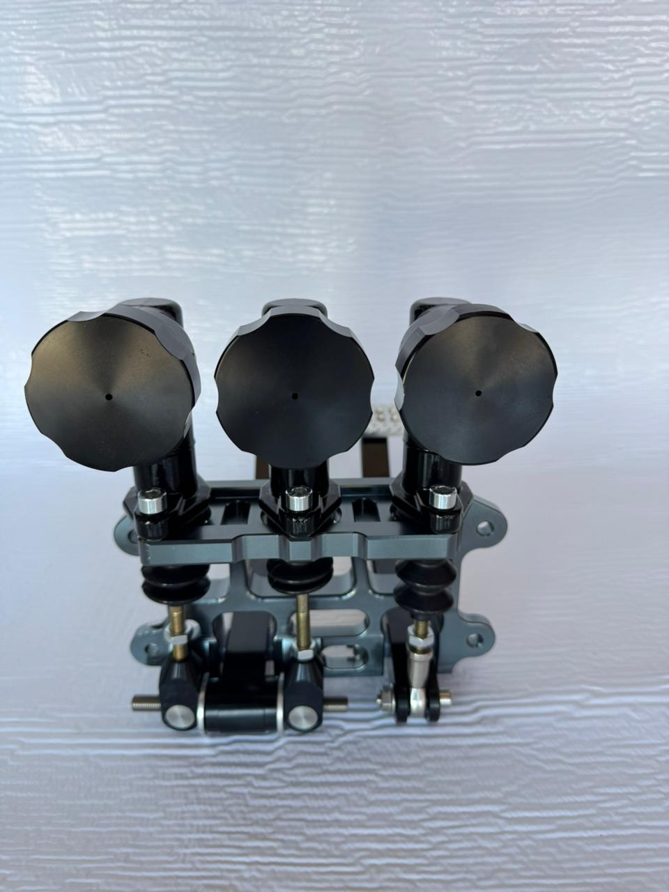 A24-3460-Adjustable Dual Pedal - Brake / Clutch - Rev. Swing Mount - 5.1:1 With Cylinder