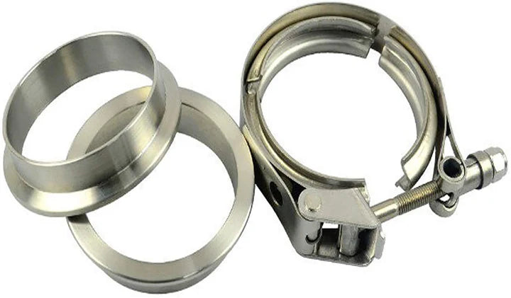 A24-2920-Stainless Steel Quick Release Turbo V Band Clamp,Adjustable Clip
