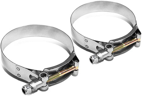 A24-2885-Stainless Steel T-Bolt Clamp, 3.5"
