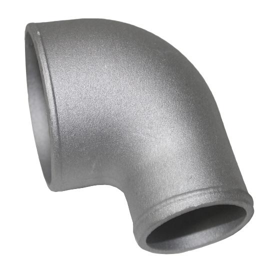 A24-1242-CAST ALUMINUM REDUCER 90 DEGREE ELBOW PIPE 2X3"