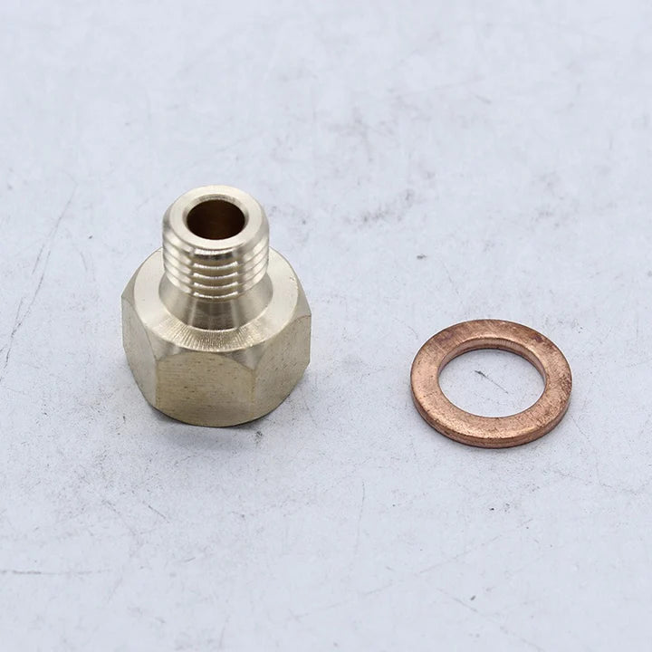 A24-1210-1/8 Npt To M12 X 1.5 Metric Ls1 Ls2 Ls3 Autometer Temp Adapter Heads