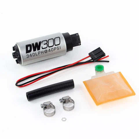 A24-1843-DW300 series, 340lph in-tank fuel pump w /Universal Install Kit