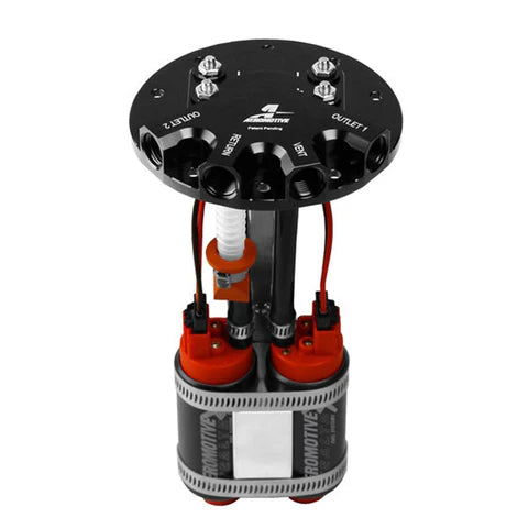 A24-1804-Aeromotive 18309 Fuel Pump System, Dual Phantom 340 Universal In-Tank