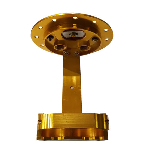 A24-1799-CNC Dual Fuel Pump Carrier Gold