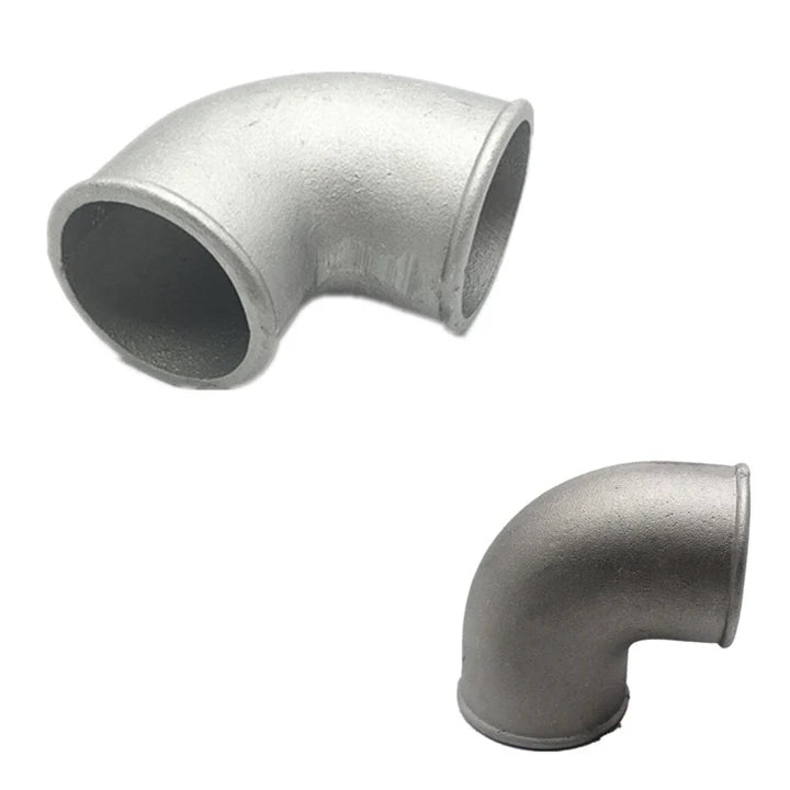 A24-1270-CAST ALUMINUM 90 DEGREE ELBOW PIPE 2.5"