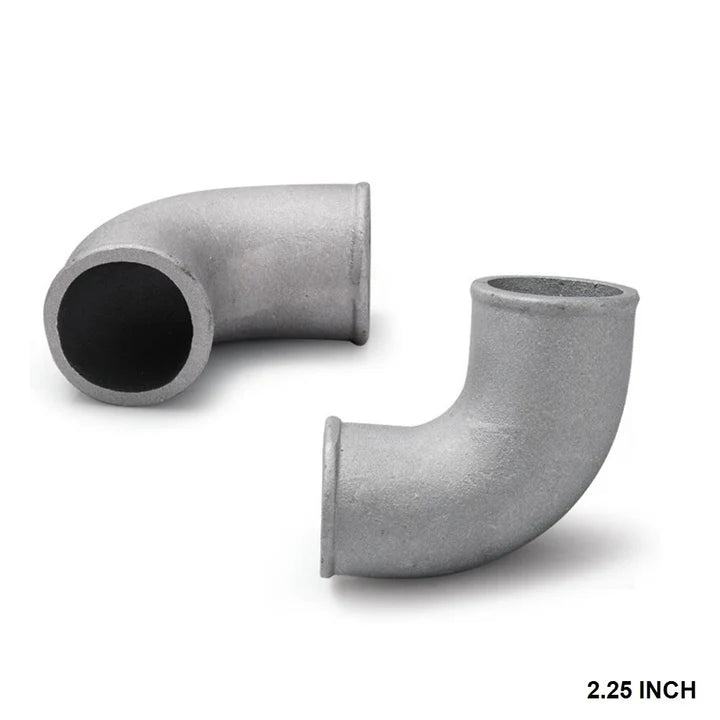 A24-1271-CAST ALUMINUM 90 DEGREE ELBOW PIPE 2.25"