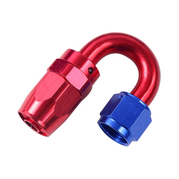 A24-2550-AN8 180 Degree Swivel Fuel Hose End Fitting