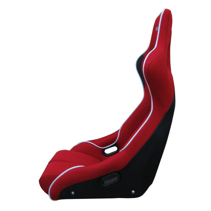 A24-3201-BOOST SEATS Sport Seat D1 - Red c/w U08 Universal Slider & L Shape Panel