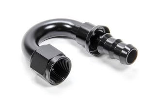 A24-2756-1810BLK #10 180 Degree Hose End Push Lock