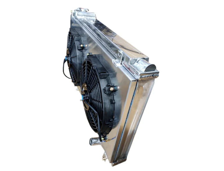 A24-1084-TOYOTA Land Cruiser 1FZ PERFORMANCE ALUMINIUM RADIATOR WITH FAN SHROUD KIT 1990-1998