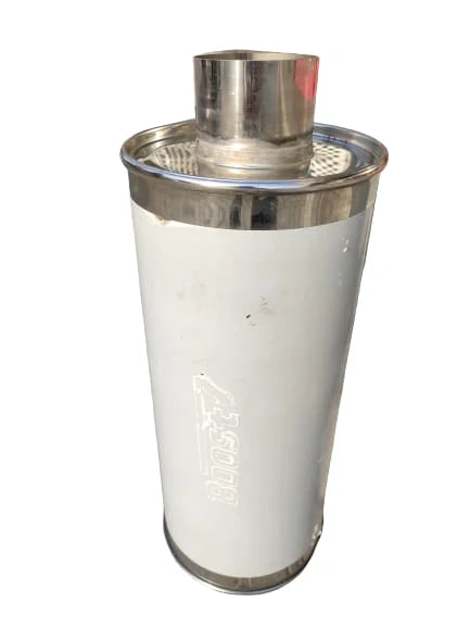 A24-2931-BOOST 3.5-INCH ROUND EXHAUST MUFFLER UNIVERSAL