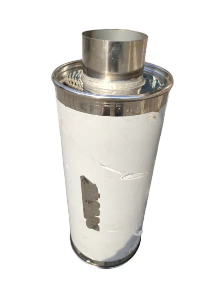 A24-2943-BOOST 4-INCH ROUND EXHAUST MUFFLER UNIVERSAL