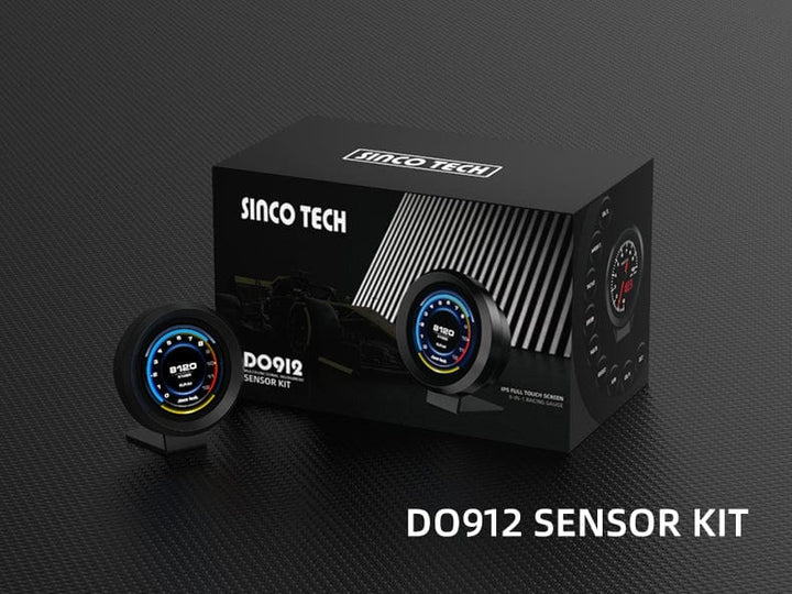 A24-1539-SincoTech 2.1 Inch Multifunctional Racing Gauge DO912-S
