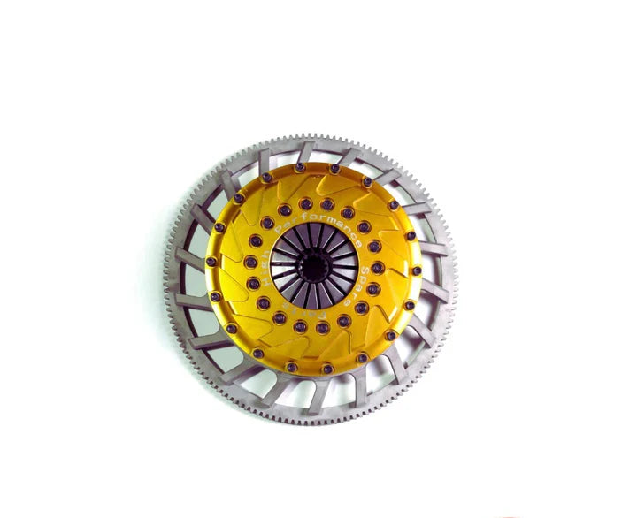 A24-3002-HPS NISSAN PATROL 4.8L VTEC (TB45/48) DOUBLE PLATE O.S CLUTCH CHOROMOLY STEEL FLYWHEEL 6HOLES NSB017