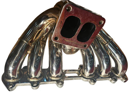 A24-2834-TURBO MANIFOLD STAINLESS T4 FOR TOYOTA SUPRA 1JZGTE 3MM