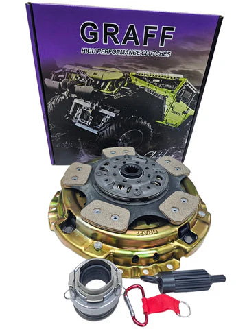 A24-3014-GRAFF CLUTCH TOYOTA LAND CRUISER 1FZ-FE TUFF CLUTCH KIT SINGLE PLATE