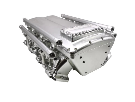 A24-1722-Speedworks Billet Aluminum Intake Manifold for LS1 Dual Fuel Rail