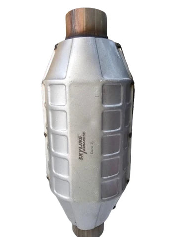 A24-2954-Ceramic Oval Catalytic Converter Catalyzer Sports EURO 3