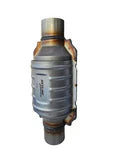 A24-2851-2inch EURO 1 Universal Catalytic Converter High Flow Stainless Inlet Outlet High Flow With 400 Cells Ceramic Catalyst
