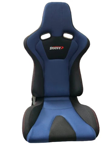 A24-3176-BOOST SEATS Sport Seat Viro - Black/Blue c/w U08 Universal Slider