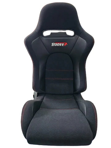 A24-3190-BOOST SEAT Sport Seat E8 - Black c/w U08 Universal Slider