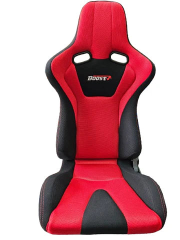 A24-3073-BOOST Sport Seat Viro - Black/Red c/w U08 Universal Slider