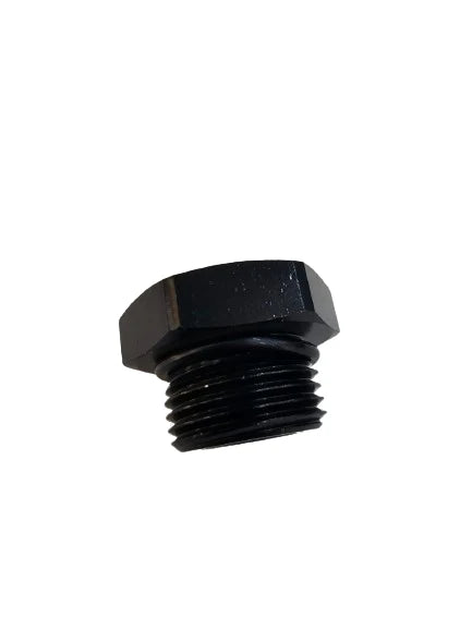 A24-2668-BOOST -10 AN AN10 Aluminum Male Flare Plug Fitting with 10AN ORB O Ring Boss Thread 7/8-14 Seal Nut Block Off Cap Adapter