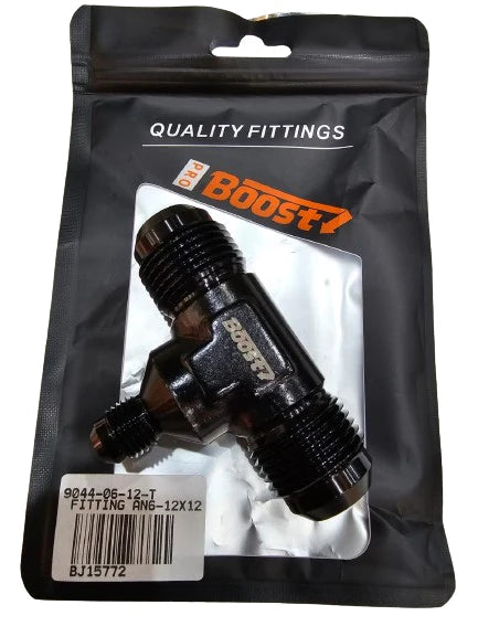 A24-2594-BOOST T FITTING AN6-12X12 aluminum adapter fittings
