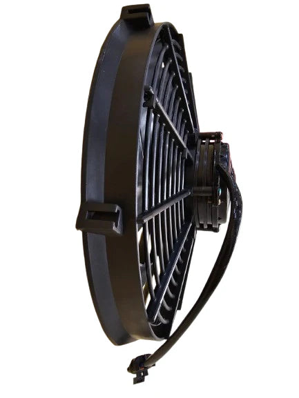 A24-1021-BOOST FAN 14" High Performance Electric Cooling Fan; Curved Blade / Pull