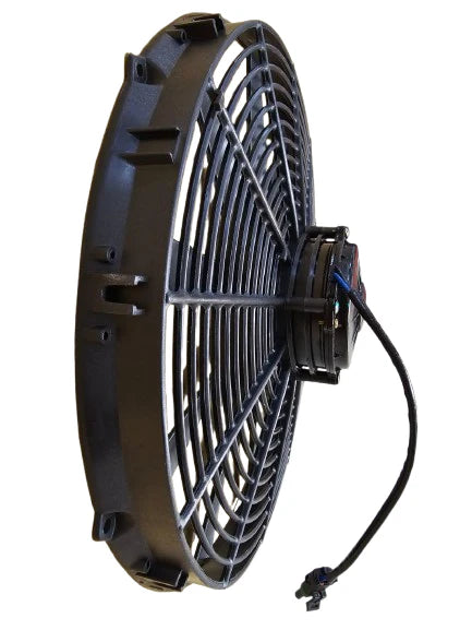 A24-1019-BOOST FAN 16" High Performance Puller Fan with Curved Blades, 12V