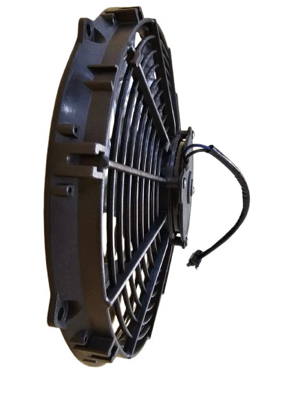 A24-1009-BOOST FAN 13" Low Profile Puller Fan with Curve Blades, 12V