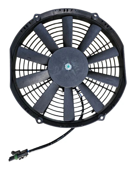 A24-1026-BOOST 12 Inch Low Profile Pull Fan STRAIGHT BLADES