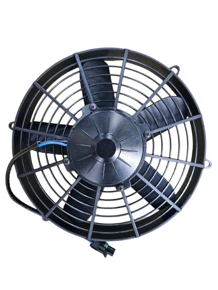 A24-1104-BOOST FAN 12.00" High Performance Pusher Fan with Straight Blades, 12V