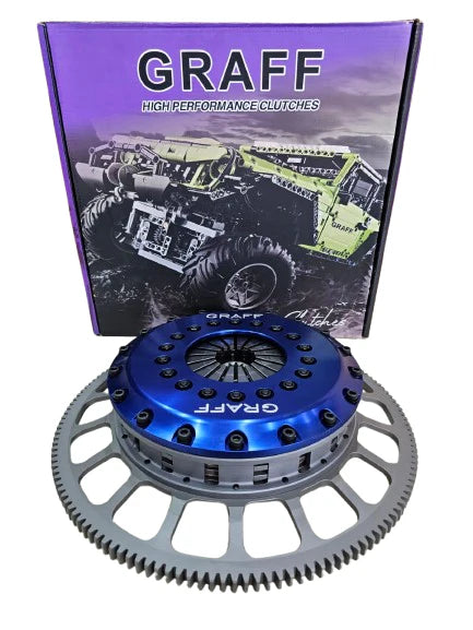 A24-3331-GRAFF 8.5" 215MM Triple Plates Race Clutch Kit For Toyota Landcruiser 1FZ-FE