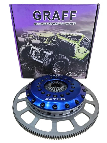 A24-3327-GRAFF 8.5" 215MM Twin Plates Race Clutch Kit For LS Engine and Gear
