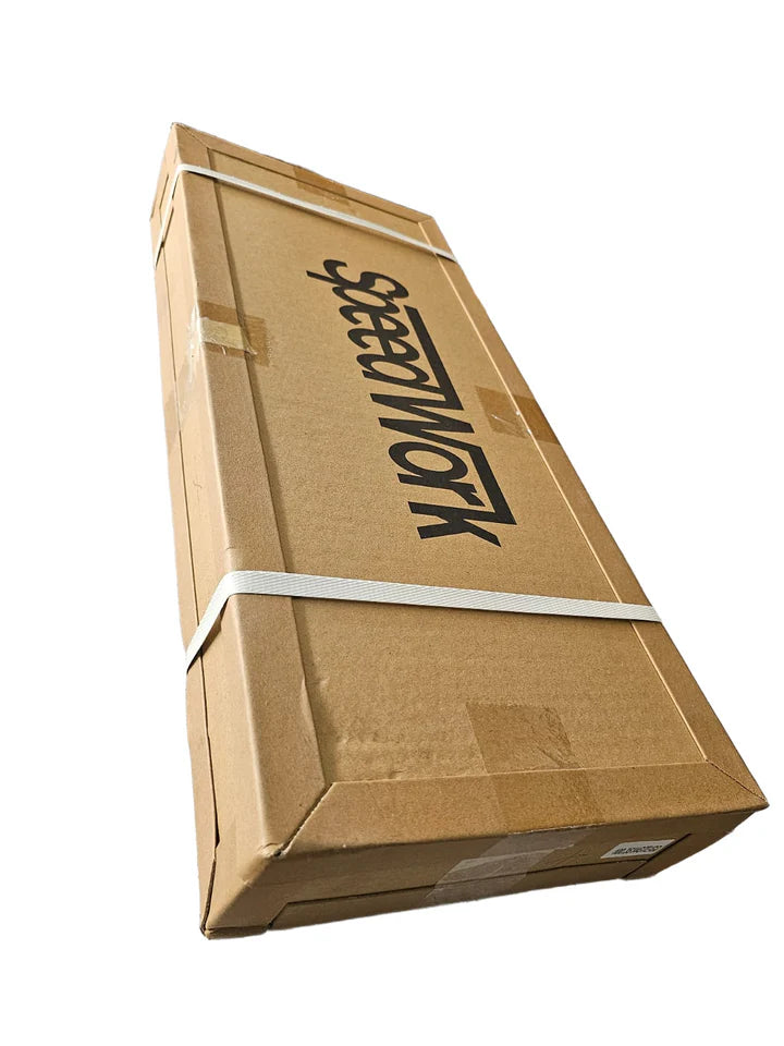 A24-2314-SPEEDWORKS TOYOTA 2JZ-GTE NON-VVTI SINGLE PIECE BILLET VALVE COVER BLACK