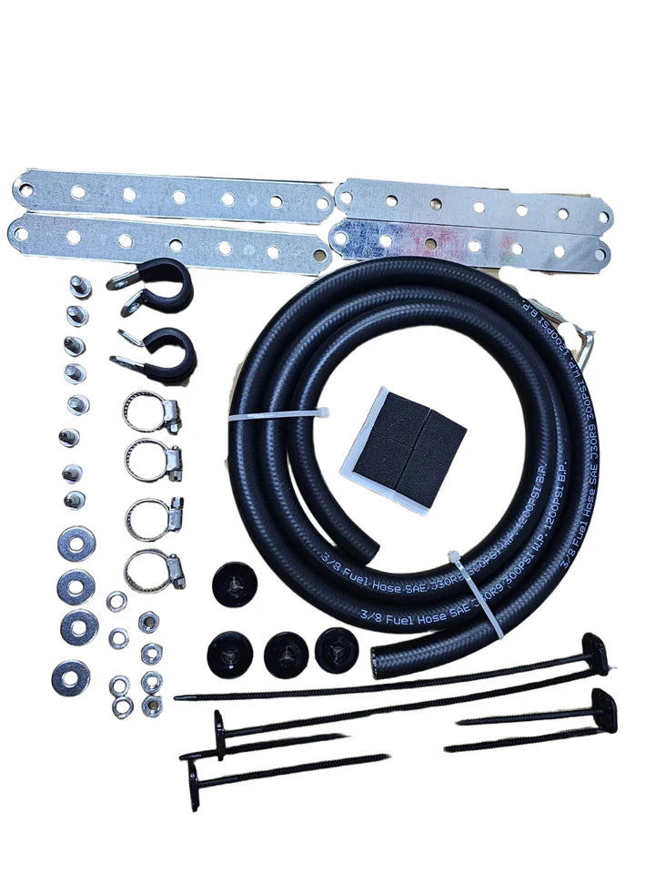 A24-1048-PWR TRANSMISSION COOLER 32ROWS WITH 3/8 PUSH ON FITTINGS AND LINE