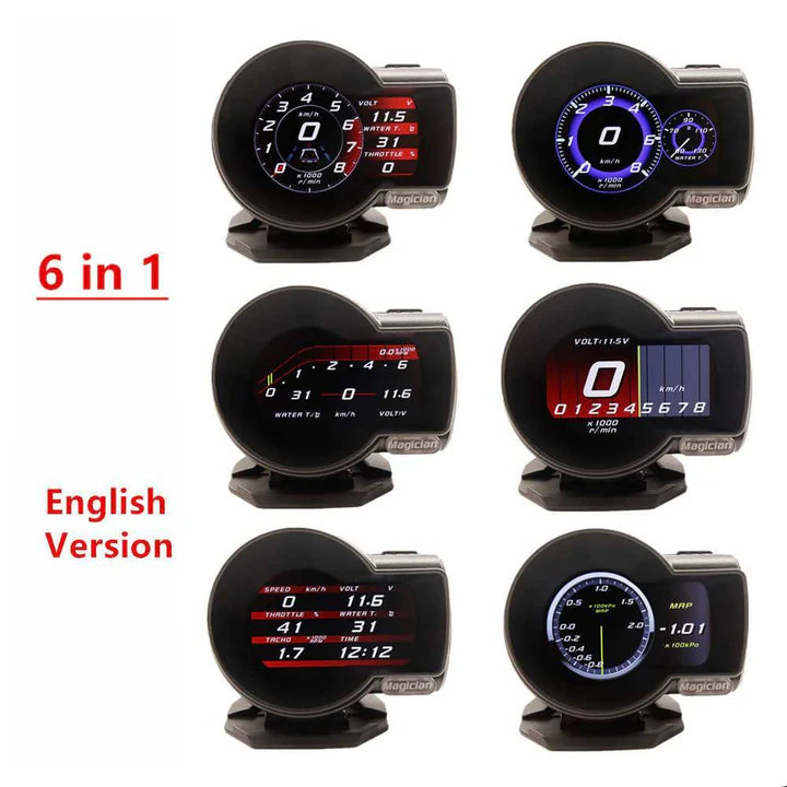 A24-1376-Profession Magician OBD2 F835 Head Up Display