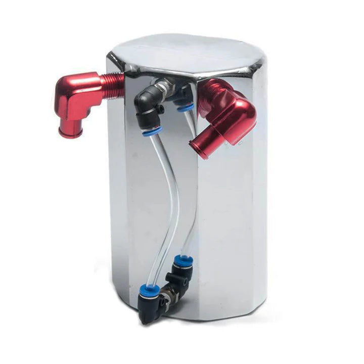 A24-2403-Aluminum Oil Catch Tank - 1L - silver - Universal Greddy
