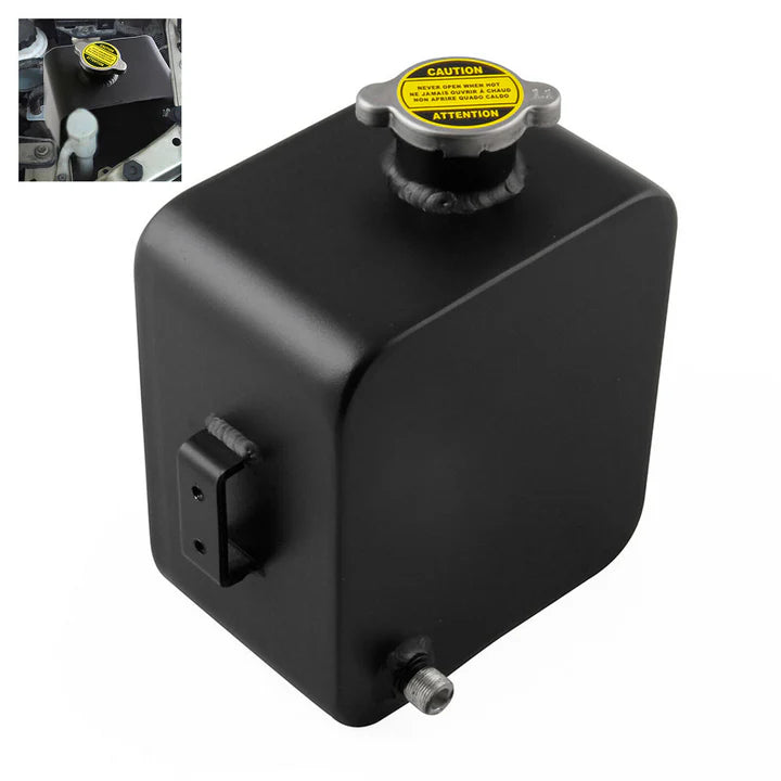 A24-2406-Universal 2.5L Coolant Radiator Water Tank Bottle Aluminum