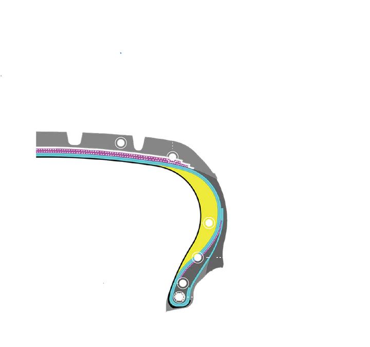 A24-3164-TRI-ACE-TESLA TIRES CARRERA PRO-255/45R19-104WXL-lower noise