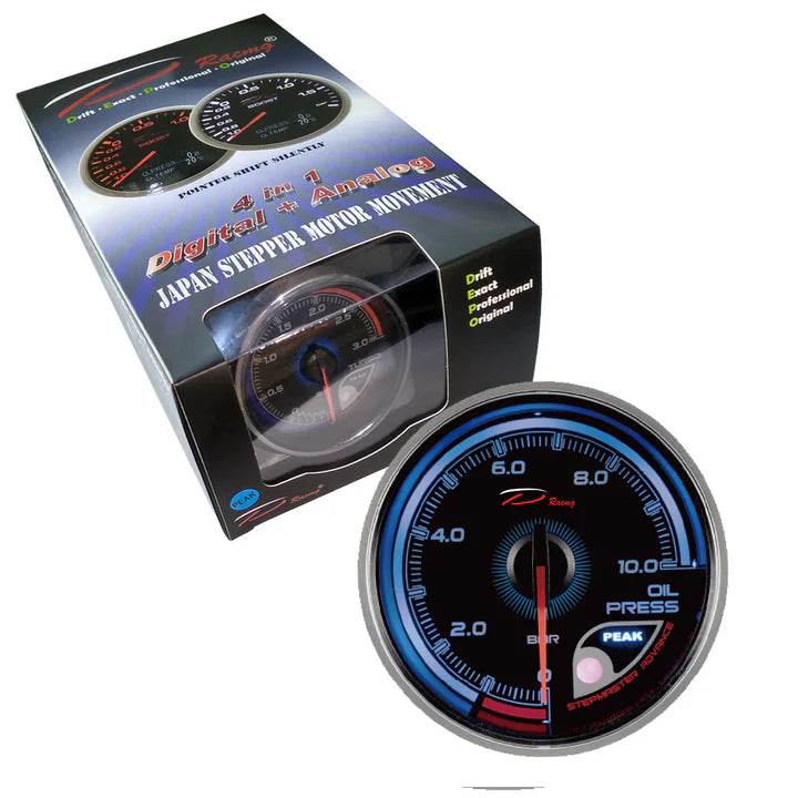 A24-1394-ELECTRONIC 60MM 256 COLORS OIL PRESSURE #CP6027B-WP (BAR)