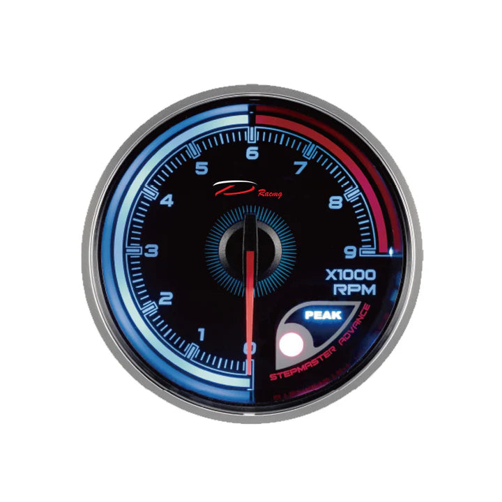 A24-1430-ELECTRONIC 60MM 256 COLORS TACHOMETER (RPM) #CP6091B-WP (BAR)