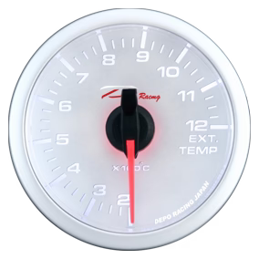 A24-1475-DEPO RACING Electric Exhaust Gas Temp Gauge WBL6057W