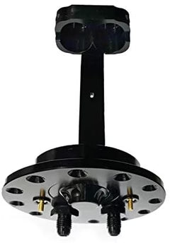 A24-1791-CNC Dual Fuel Pump Carrier Black