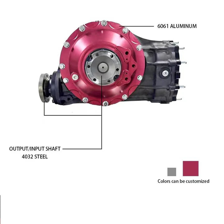 A24-3283-Quick Change Differential In Red And Black Style